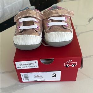 See Kai Run Rose Shimmer Kids Shoes